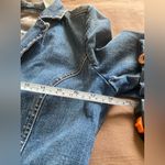 Vintage Levi Strauss Jean Jacket Denim Wash Copper Color Buttons Small Blue Photo 8