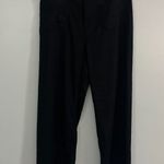 Anthropologie Maeve The Colette Women Pants Size 32 Black Wide Flare Leg Linen Photo 0