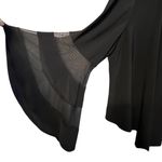 R & M Richards R&M Womens Whimsigoth Open Front Cardigan Size XL Party Evening Dark Fairy Flowy Photo 1