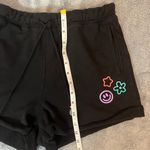 PacSun Black Spectrum PAC Short Y2K Charms Drawstring Lounge Cozycore Size Small Photo 5