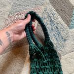 Handmade Macrame Bag Green Photo 5