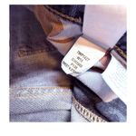 Lucky Brand CAPRI JEANS Women's 10 US 30 Waist Embroidered Floral Raw Hem Blue Photo 3