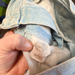 Vintage Chic High Rise Light Wash Denim Mom Shorts Y2K 90s Size 9 Small Photo 6