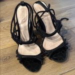 Schutz  block heel black Strappy shoes size EUR 40 Photo 0