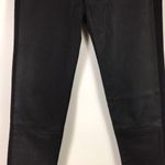 Rag and Bone Hyde Genuine Leather Panel Jeans Size 27 Coal Photo 37