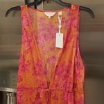 Ted Baker ππ Rosaliy Full Length Swim Cover Up ~ Bright Pink Print Large NWT Photo 12