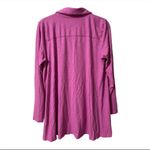 Soft Surroundings  Mage Button Front Tunic Pink Size L Photo 1