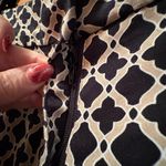 Laundry by Shelli Segal Black and Tan Cropped Pants Photo 3