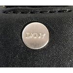 DKNY  Haircalf Fur Leather Black Satchel Bag Purse READ Photo 10
