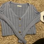 Aeropostale Blue Cardigan Photo 0