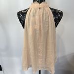 easel Sleeveless Halter Top Ruffle Neckline Blouse‎ Casual Tank Photo 2