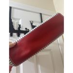 Kate Spade Canvas Leather HANDLE Tote Bag NAUTICAL BLUE AND WHITE BELT DETAILS Photo 4