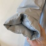 Donna Karan Black Label Light Blue Down Puffer Coat Size Small Photo 8