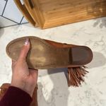 Sam Edelman Brown Leather Louie Tassel Ankle Bootie western Cowgirl size 8.5 Photo 6