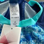 NWT swimsuits for all zip up swimsuit long sleeves top Blue Size 28 Photo 8