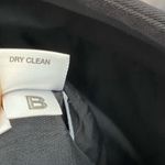 Ann Taylor Loft skirt size 6P chevron front pleat pencil mini black lined petite Photo 8