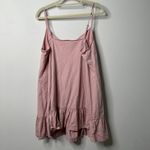City Chic  Pink V-Neck Ruffle Tank Women's 18 Photo 3