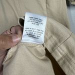 Hyacinth House Sand Zip Denim Mini Dress Size Small Tan Photo 10