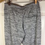 Athleta Rare Grey Black Marled Jogger Cropped Pull on Track Pant Size Small Photo 6