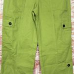 Metro Style | Y2K Loose Green Capri Cargo Pant Size 6P Photo 2