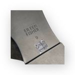 Eileen Fisher new Cross Slide Easy to Wear Flat Leather Sandal Black 9M Photo 10