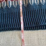 Bonjour Vtg Women’s Nordic Fair Isle Print Crewneck Sweater Grandpacore Comfy Size XL Photo 8