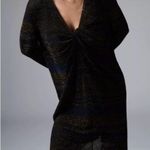 ZARA NWT  Metallic Thread Knit Tunic Dress Bloggers Fav Photo 2