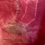 Pink Floyd Womens Band Crop Tee T Shirt L 42” Pink White Tye Dye World Tour ‘73 Photo 5