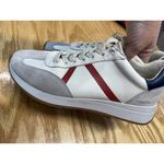 Vince Sneakers Women's White Leather Lace-Up Low Top 8.5 Comfort Shoes S51 Photo 4