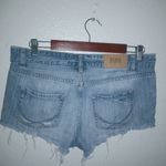 PINK - Victoria's Secret  8 34 Distressed Jeans Short Shorts Photo 3