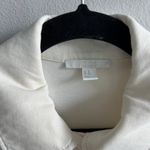 COS  Cream Button-Up Oversized Shirt Size XS Photo 3