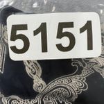 Vtg. Dress to Kill Rayon Maxi Dress Paisley Chain Print Pockets Pearls Buttons Black Size XL Photo 11