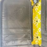 Vera Bradley Black and Yellow Flora Mandala Print Wristlet Photo 38