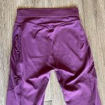 Gymshark  Geomesh Leggings Magenta Dark Ruby Pocket High Rise Purple S Photo 10