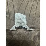 Misook Brown Ribbed Knit Straight-Leg Pants Size Medium Made in Korea Photo 4