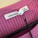 NWT Unsubscribed Cashmere Blend Fine Gauge Crewneck sweater purple XL Pink Photo 1