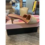 Kate Spade NEW YORK Raffia Heeled Sandals Size 9.5 Photo 4