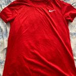 Nike Red  Dri-Fit tee Photo 0