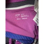 Aerie  Women’s Large Bandeau Bikini Top New NWT Swim Striped Photo 3