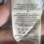 Free People  Women's Striped Snap Close Blouse Denim Blue Long Sleeve‎ Size Small Photo 4