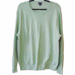J.Crew Factory NWOT Green Knit Oversized Sweater Photo 0