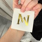 Meshki  Women’s Large Black Glitter Vneck Sequin Maxi Dress New Photo 4