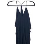 The Impeccable Pig NEW  GOTH HALTER TANK STYLE HIGH LOW BLACK DRESS S Photo 5