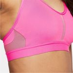 Nike NEW  Indy Training Dri-FIT Light support V Neck Sports bra size M Pink Photo 3
