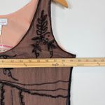 Spiegel Vtg Midi Dress Women's 10 Black Overlay Embellished Whimsigoth Fairy NWT Photo 8