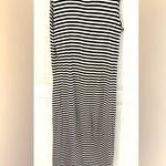 Cotton On  Black and White Striped Women's Summer Sleeveless Long Dress M Photo 1