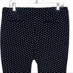1901 Pants Women 4 Black White Polka Dot Crop Trouser Business Office Feminine Photo 3