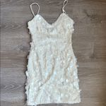 Meshki  Romilly Sequin Mini Dress in Ivory XXS Photo 1