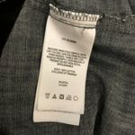 Columbia Shirt Dress Cowl Neck Pockets Mini Chambray Long Sleeve Gray XS Photo 3