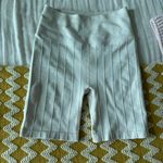 Spiritual Gangster Cream Two Piece Ribbed Active Set Photo 4